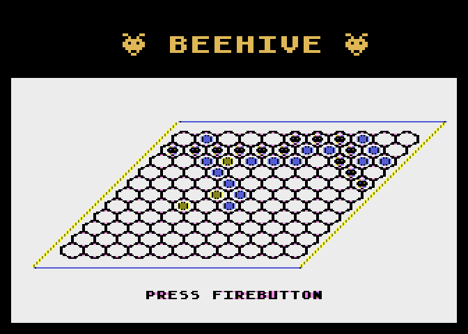 Beehive Atari 8-bit Screenshot: We have a winner!