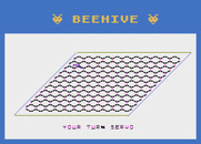 Beehive for Atari 8-bit - Game start.