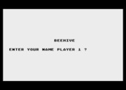 Beehive for Atari 8-bit - Title screen.