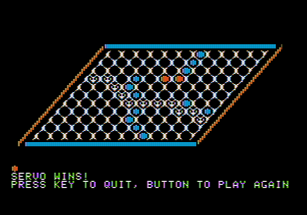 Beehive Apple II Screenshot: We have a winner!