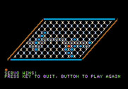 Beehive for Apple II - Player one wins this time!