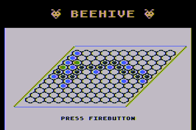Beehive Atari 8-bit Screenshot: We have a winner!