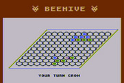 Beehive for Atari 8-bit - Starting the next game...