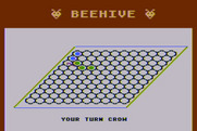 Beehive for Atari 8-bit - Starting to claim some spaces...