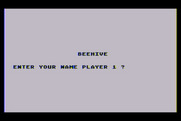 Beehive for Atari 8-bit - Title screen.