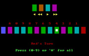 Tug-A-War for IBM PC/Compatibles - And now it's Red's turn...