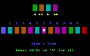 Tug-A-War for IBM PC/Compatibles - Game start.
