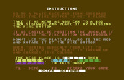 Chinese Juggler for Commodore 64 - Game instructions.