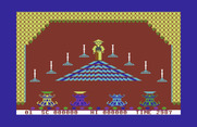 Chinese Juggler for Commodore 64 - Game start.
