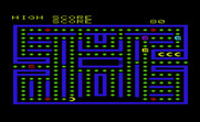 Snakman for Commodore VIC-20 - Game start.