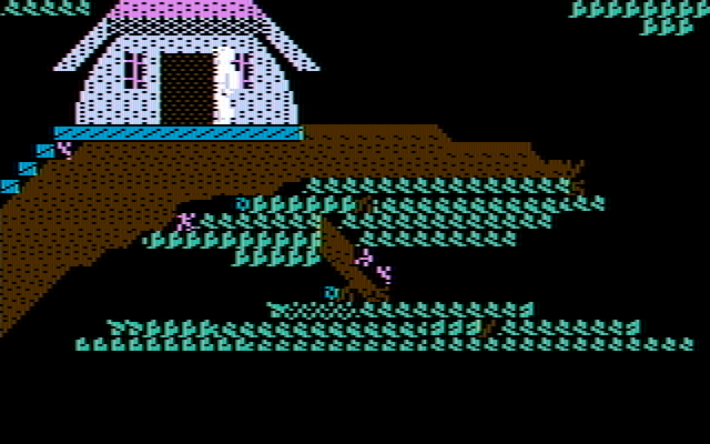 Below the Root IBM PC/Compatibles Screenshot: Hmm, I wonder if anything useful is in this building?