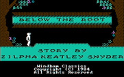Below the Root for IBM PC/Compatibles - Title screen.