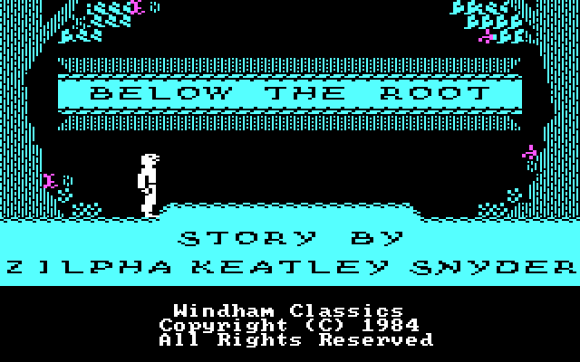 Below the Root IBM PC/Compatibles Screenshot: Title screen.