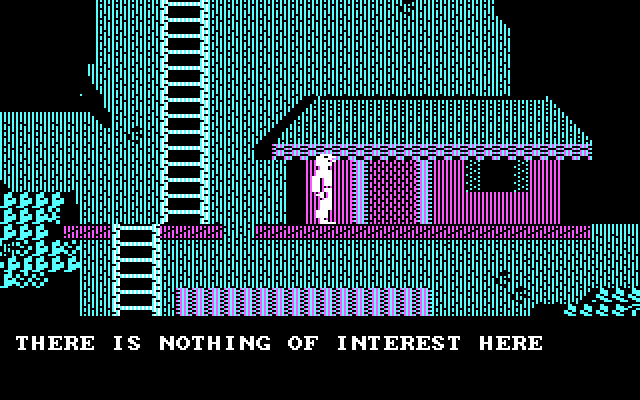 Below the Root IBM PC/Compatibles Screenshot: There are numerous buildings to explore; but not much of interest here.
