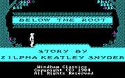 Below the Root for IBM PC/Compatibles - Title screen.