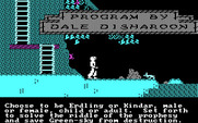 Below the Root for IBM PC/Compatibles - The first of the game demo and credits screens.