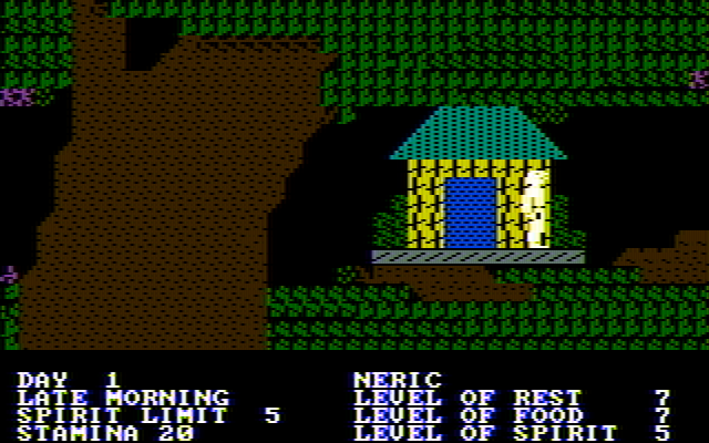 Below the Root IBM PC/Compatibles Screenshot: Viewing my current stats.