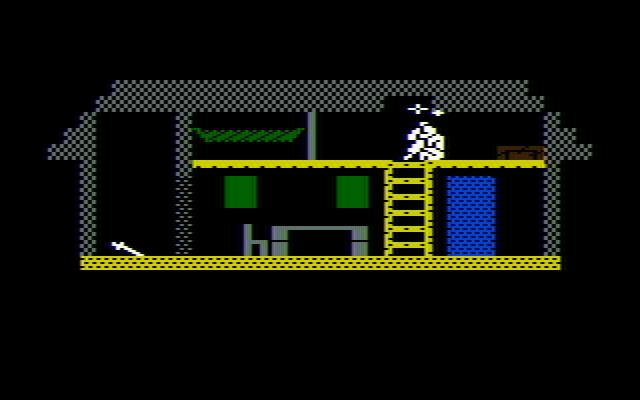 Below the Root IBM PC/Compatibles Screenshot: Smack! I hit my head on the roof, I'll need to crawl up here.