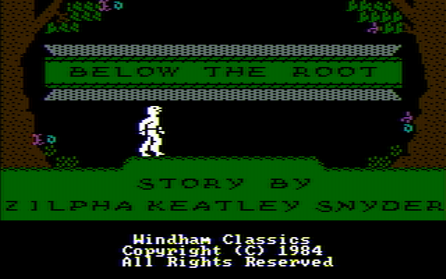 Below the Root IBM PC/Compatibles Screenshot: Title screen.