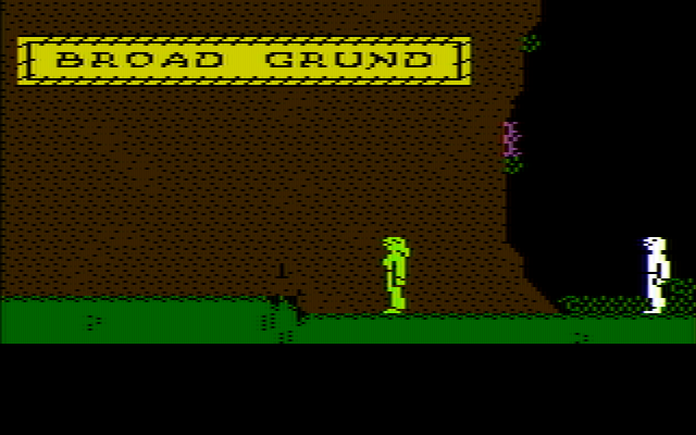 Below the Root IBM PC/Compatibles Screenshot: I fell all the way to the ground...