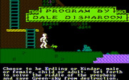 Below the Root for IBM PC/Compatibles - The start of the game demo and credits.