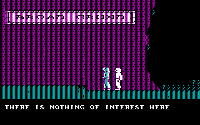 Below the Root IBM PC/Compatibles Screenshot: I fell all the way to the ground...
