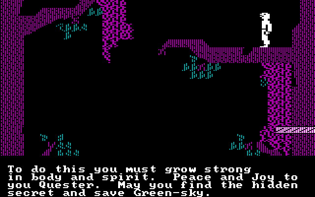 Below the Root IBM PC/Compatibles Screenshot: Game demo mode continues...