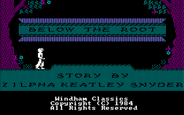 Below the Root IBM PC/Compatibles Screenshot: Title screen.