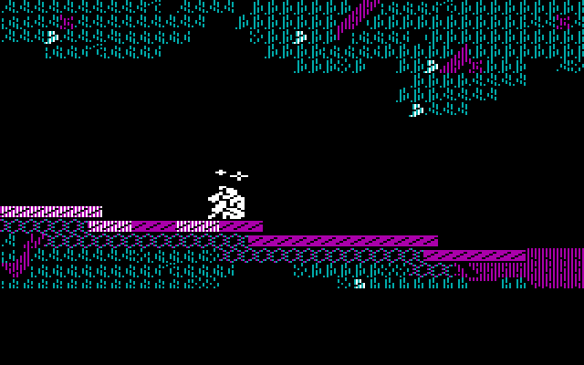 Below the Root IBM PC/Compatibles Screenshot: Crash! I fell through a gap...