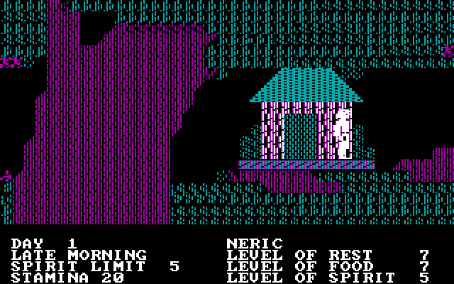 Below the Root IBM PC/Compatibles Screenshot: Viewing the stats so far...