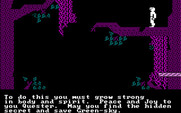 Below the Root for IBM PC/Compatibles - Game demo mode continues...