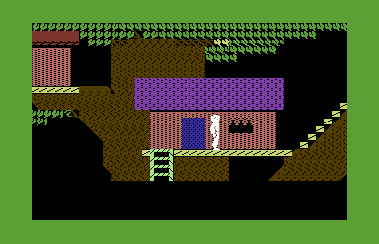 Below the Root Commodore 64 Screenshot: Game start.