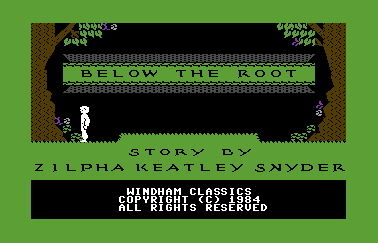 Below the Root Commodore 64 Screenshot: Title screen.