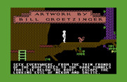 Below the Root for Commodore 64 - Game credits and demo continued.