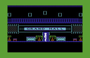 Below the Root for Commodore 64 - Grand hall entrance.