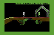 Below the Root for Commodore 64 - To the temple...