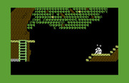 Below the Root for Commodore 64 - Ouch, I fell from a branch!