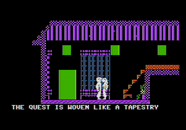 Below the Root Apple II Screenshot: Is this a clue?