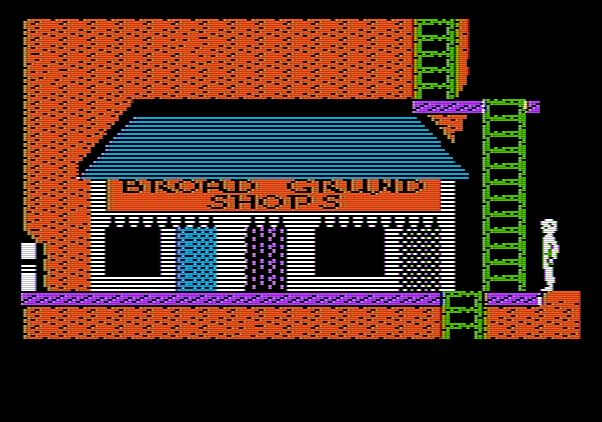 Below the Root Apple II Screenshot: More shops.