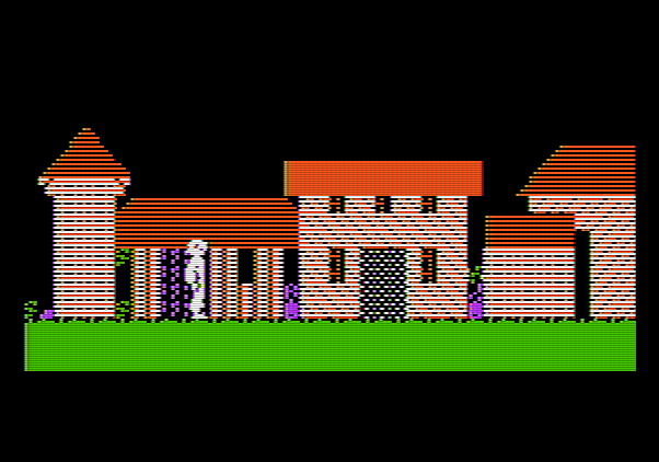 Below the Root Apple II Screenshot: I should explore this building just in case anything useful is here...
