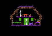 Below the Root for Apple II - One of the houses you can visit.