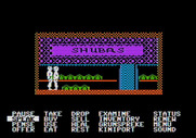 Below the Root for Apple II - The game menu; choose an action!