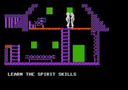 Below the Root for Apple II - I'll need to learn the spirit skills if I'm to succeed.