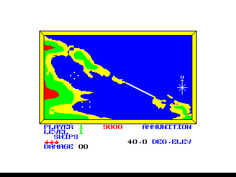 Beach-Head Enterprise Screenshot: Made it through the first phase, now moving on...
