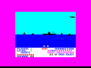 Beach-Head for Enterprise - I've been hit! The screen flashes different colors...