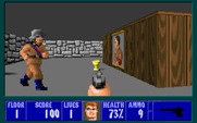 Wolfenstein 3D for IBM PC/Compatibles - An enemy surprised me!