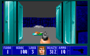 Wolfenstein 3D for IBM PC/Compatibles - Found some food behind this door...