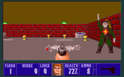 Wolfenstein 3D for IBM PC/Compatibles - Under attack!