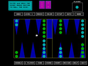 World Champion Backgammon for IBM PC/Compatibles - Game start.
