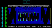 World Champion Backgammon for IBM PC/Compatibles - Setup menu.